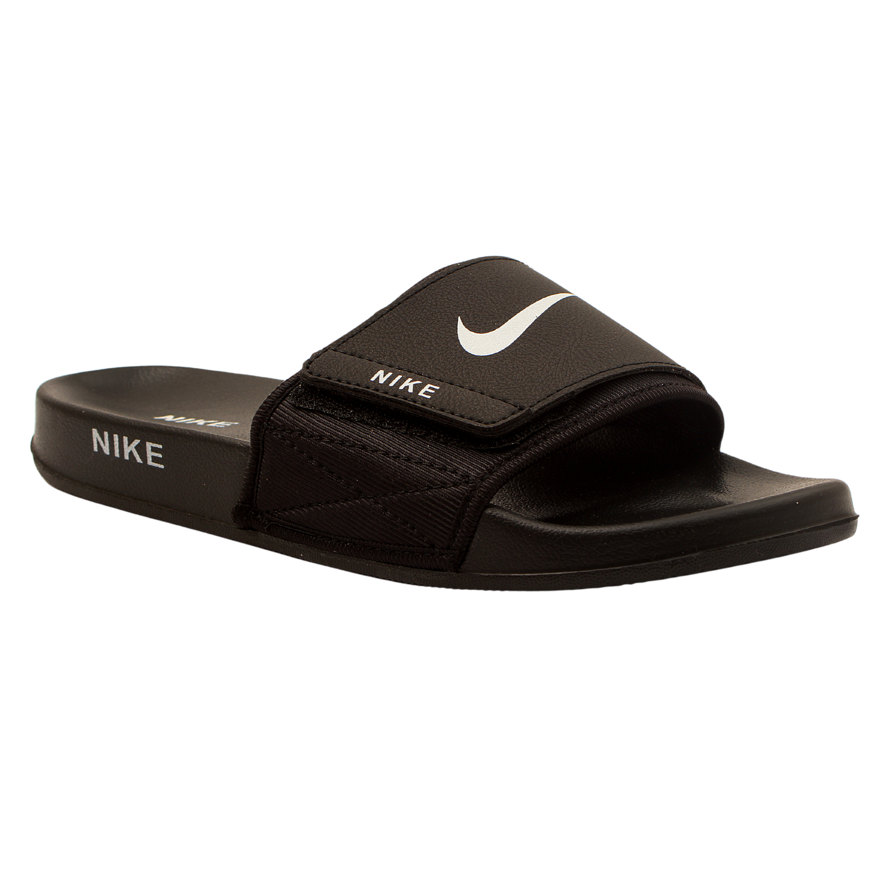 Crokcer Black Nike Slide