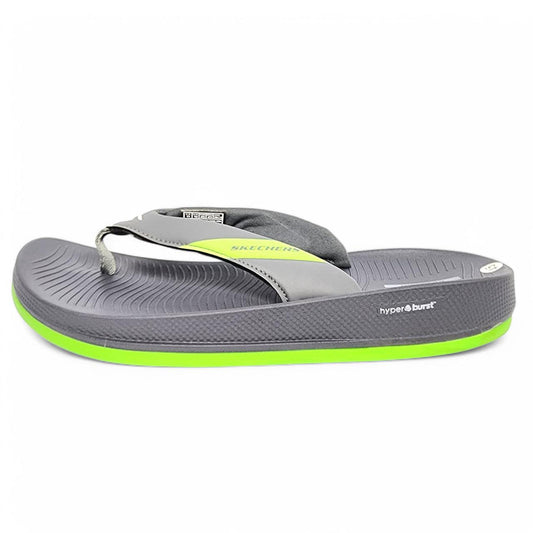 Green Skecher Hyper burst slippers