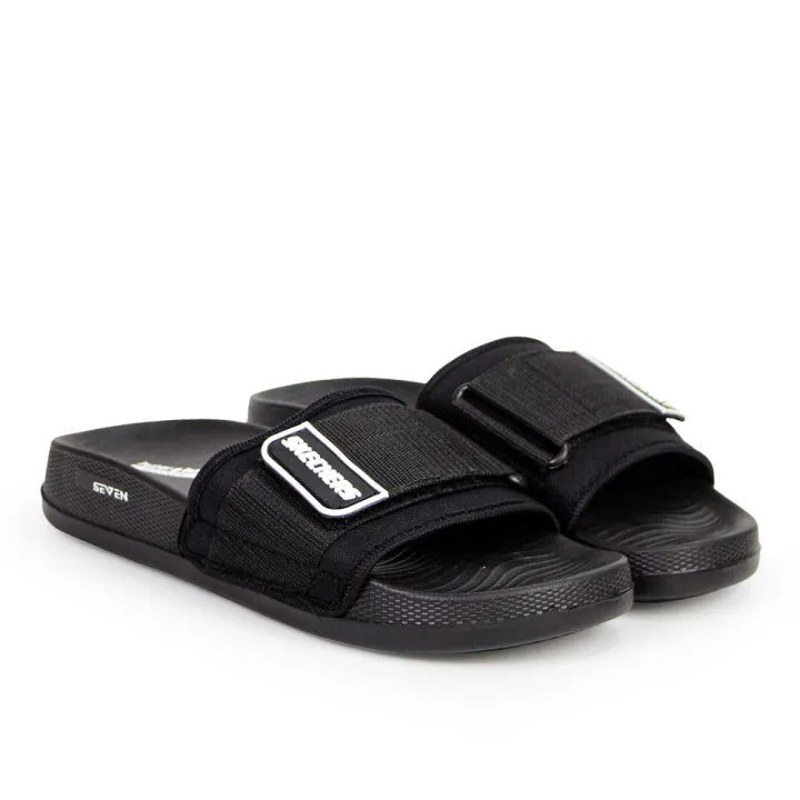 Crokcer Black Skechers flipflops