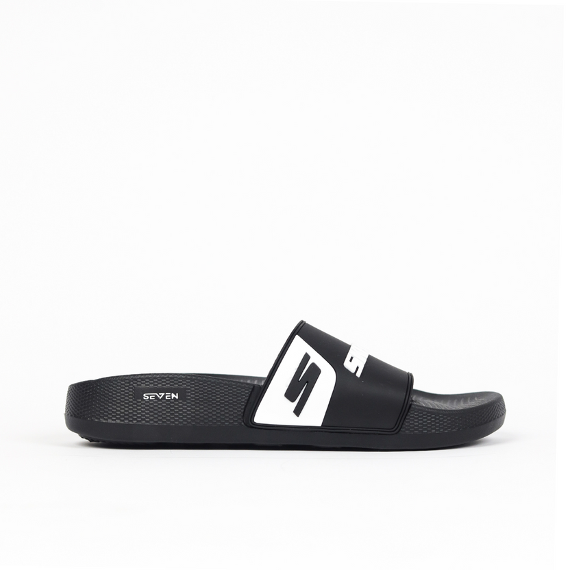 Crokcer Black Skechers Slides